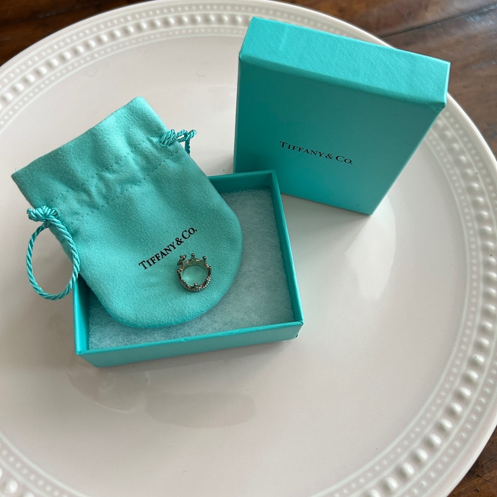 Tiffany & Co Sterling Silver Crown Charm